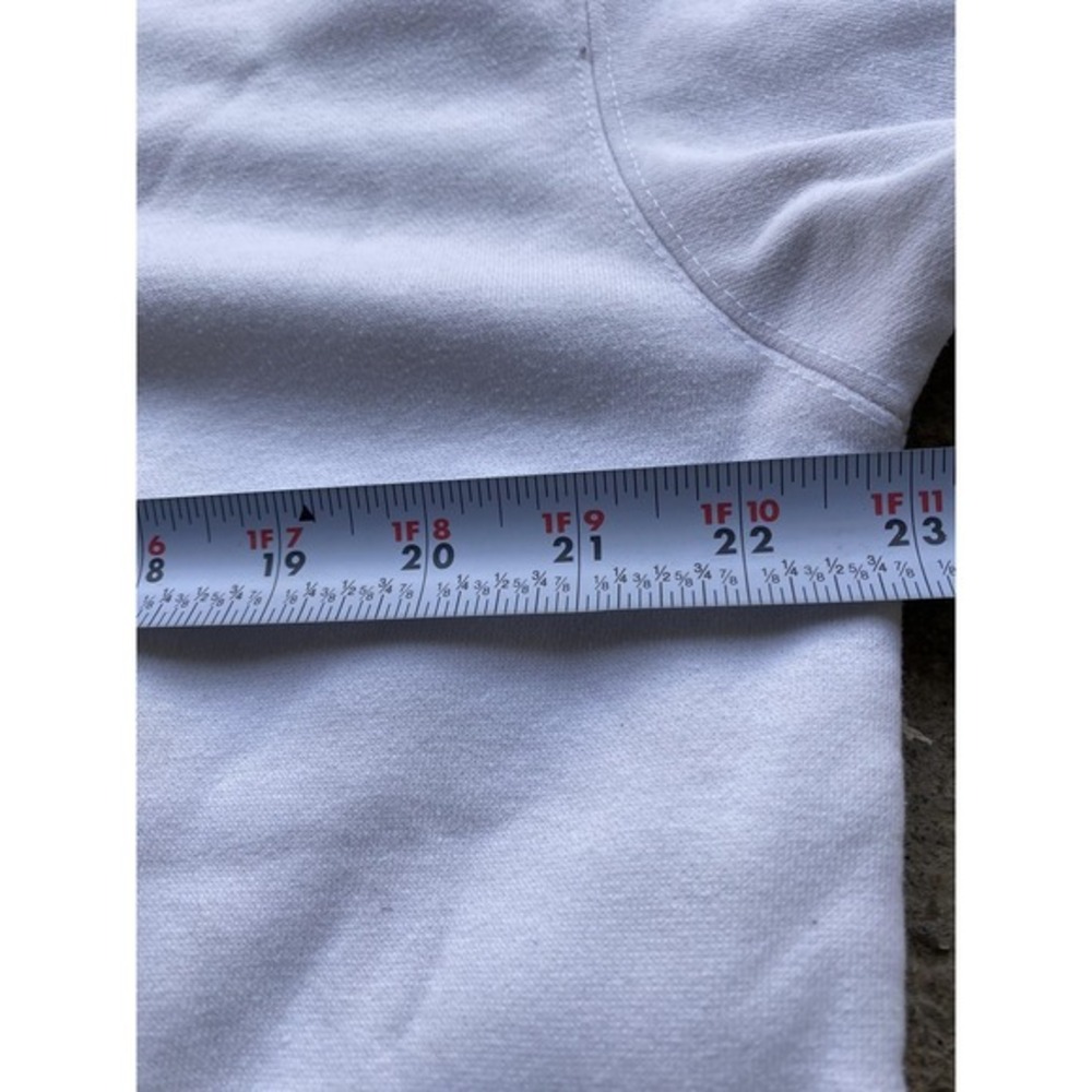 Vintage GAP Sport Sweatshirt Mens XL White Reebok Graphic Pullover Fleece 90s - Picture 7 of 10